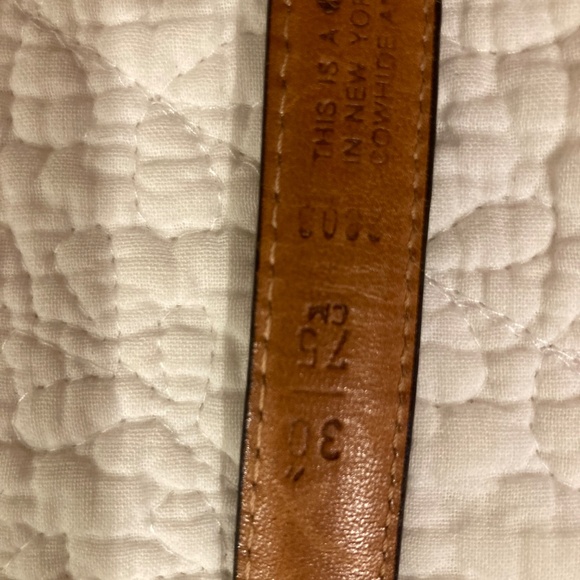 Coach leather belt - Picture 5 of 7